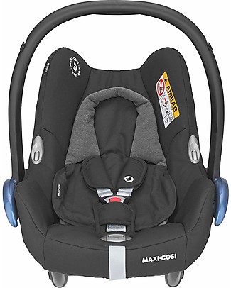 Maxi Cosi CabrioFix Car Seat - Authentic Black - 0-12 months - Side Protection System Baby Car Seats