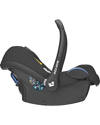 Maxi Cosi CabrioFix Car Seat - Authentic Black - 0-12 months - Side Protection System Car Seats Group 0+/1