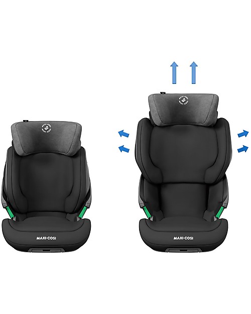 Maxi Cosi Kore i-Size Car Seat - Authentic Black - 3-12 years - Superior Protection! Car Seats Group 2/3