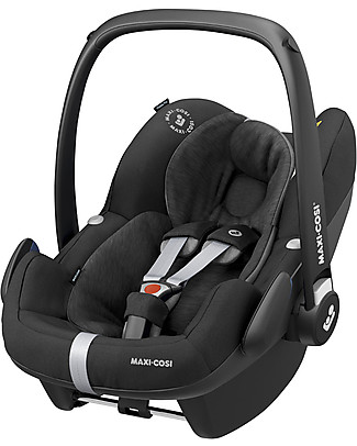 Maxi Cosi Pebble Pro Car Seat - Essential Black - 0-12 months - i-Size Safety Car Seats Group 0+/1