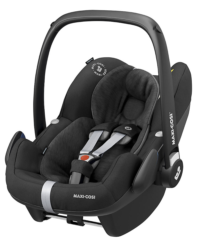 Practical Credential club Maxi Cosi Pebble Pro Car Seat - Essential Black - 0-12 months - i-Size  Safety unisex (bambini)