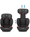 Maxi Cosi RodiFix AirProtect Car Seat - Authentic Black - 3-12 years Car Seats Group 2/3