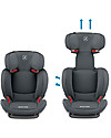 Maxi Cosi RodiFix AirProtect Car Seat - Authentic Graphite - 3-12 years Car Seats Group 2/3