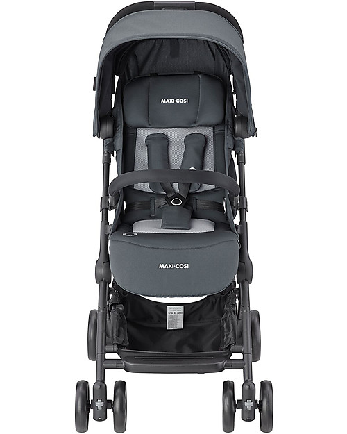 Maxi Cosi Stroller Lara2 - Essential Graphite - From Birth to 4 years -  Airline Approved unisex (bambini)