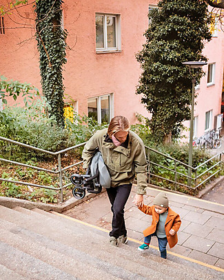 Maxi Cosi Stroller Mara - Brave Graphite - From Birth to 4 years - Ultracompact and light Lights Strollers
