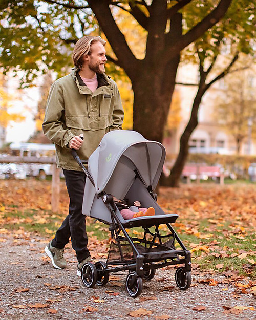 Maxi Cosi Stroller Mara - Brave Grey - From Birth to 4 years - Ultracompact and light Lights Strollers