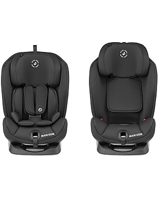 Maxi Cosi Titan Car Seat Basic Black + E-Safety Smart Cushion Car Seats Group 2/3