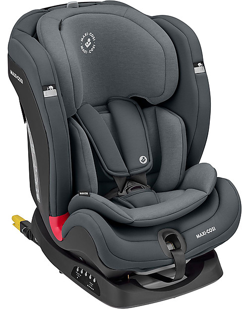 Maxi Cosi Titan Plus Car Seat Authentic Graphite + E-Safety Smart Cushion Car Seats Group 2/3