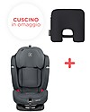 Maxi Cosi Titan Plus Car Seat Authentic Graphite + E-Safety Smart Cushion Car Seats Group 2/3