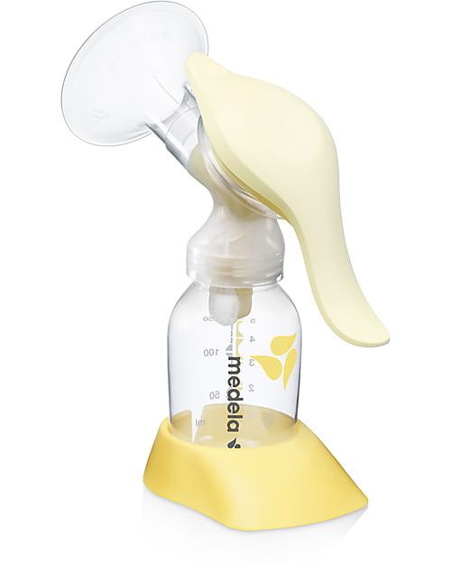 Medela Harmony Single Manual Breast Pump - New Model! Simulates a natural sucking rhythm Manual Breast Pumps