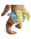 Meia Pata Baby Bikini Bottom - Lemons - with Ruffles and Bow Bikinis And Tankinis