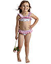 Meia Pata Baby Bikini - Flowers - with Ruffles Bikinis And Tankinis