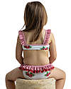 Meia Pata Baby Bikini - Raspberries - with Ruffles Bikinis And Tankinis