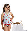 Meia Pata Bathing Suit Acapulco - Cherries - with Ruffles and Bow Swimsuits