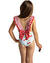 Meia Pata Bathing Suit Cancun - Cherries - with Ruffles and Bow Swimsuits