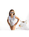 Meia Pata Bathing Suit Tulum - Unicorns - with Ruffles and Bow Swimsuits