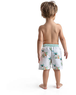 Meia Pata Trunks - Giraffe - with Back Poket Swimming Trunks