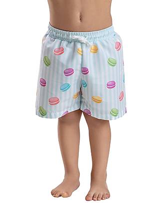 Meia Pata Trunks - Macarons - with Back Poket Swimming Trunks