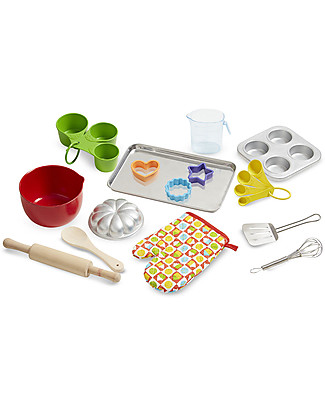 Melissa & Doug Baking Play Set - 20 pieces Toy Kitchens