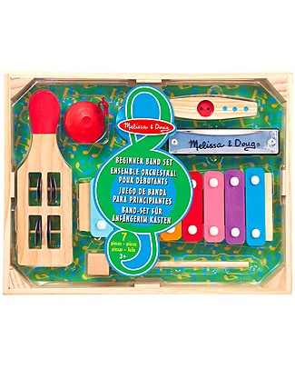 Melissa & Doug Beginner Band Set - 5 Instruments! Musical Instruments