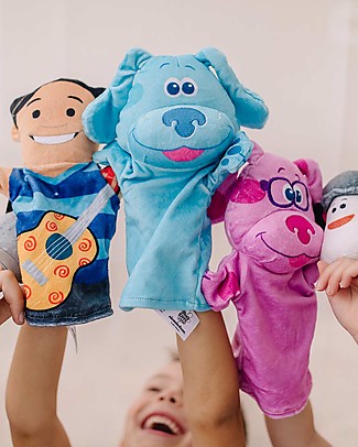 Melissa & Doug Blue's Clues & You - Hand Puppet Set - Five Characters Puppets