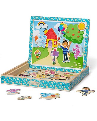 Melissa & Doug Blue's Clues & You - Magnetic Wooden Picture Scenes Story Making Games