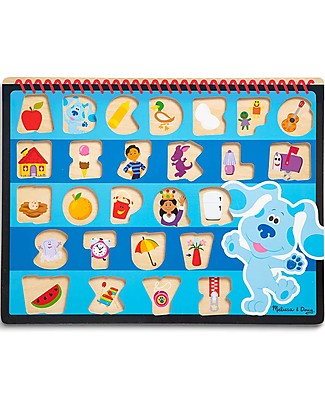 Melissa & Doug Blue's Clues & You - Wooden Alphabet Puzzle Puzzles