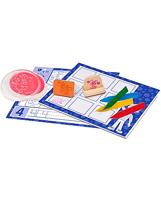 Melissa & Doug Blue's Clues & You Wooden Stamps Activity Set Stickers & Stamps Sets