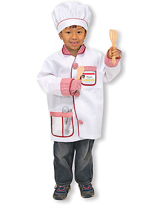 Melissa & Doug Chef Role Play Set Dressing Up & Role Play