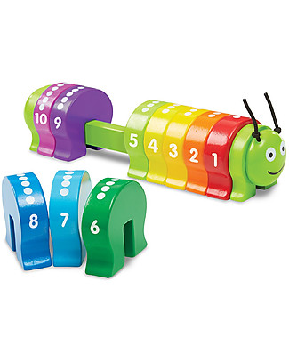 Melissa & Doug Counting Caterpillar Classic Toy STEM toys