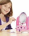 Melissa & Doug Decorate your Own Wooden Vanity - Stickers and Glitter Glues Included! Pretend Play