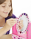 Melissa & Doug Decorate your Own Wooden Vanity - Stickers and Glitter Glues Included! Pretend Play