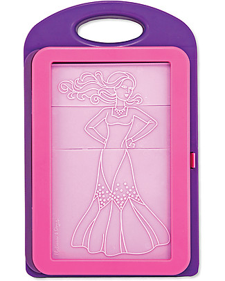 Melissa & Doug Fashion Design Activity Kit - Includes 4 Colored Pencils - 14 Pieces - Ideal for travels! Art & Craft Kits