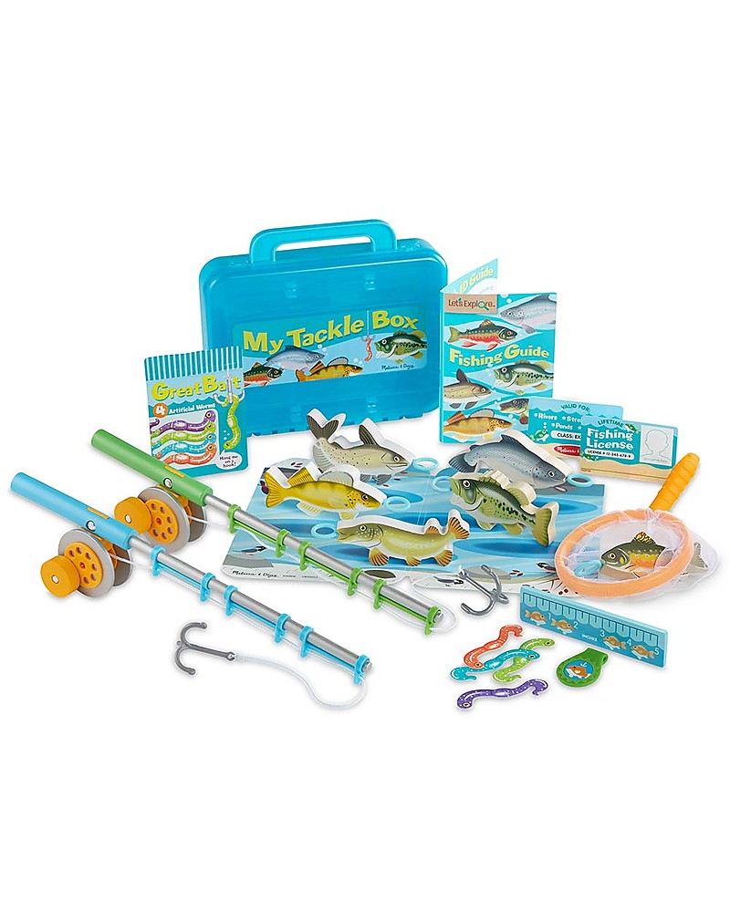 Melissa & Doug Fishing Game Set - 21 Pieces - Let's Explore! unisex ...