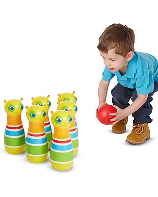 Melissa & Doug Giddy Buggy Bowling Set - 6 Pins + Ball Outdoor Games & Toys_