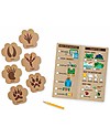 Melissa & Doug Hiking Backpack Game Set - 23 Pieces - Let's explore! Outdoor Games and Toys_