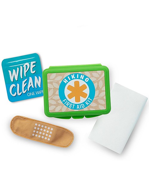 Melissa & Doug Hiking Backpack Game Set - 23 Pieces - Let's explore! Outdoor Games and Toys_