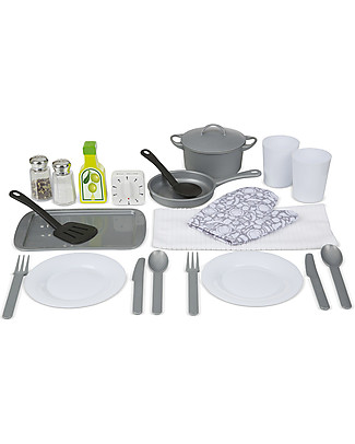 Melissa & Doug Kitchen Accessory Set - 22 pieces Toy Kitchens