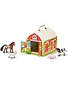 Melissa & Doug Latches Wooden Play Barn - Includes Toy Animals! Wooden Animals