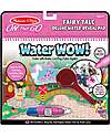 Melissa & Doug Magic Coloring Cards and Red Lens Water Wow - Fairy Tales - 4 Cards with refillable water pen! Draw And Color