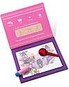 Melissa & Doug Magic Coloring Cards and Red Lens Water Wow - Fairy Tales - 4 Cards with refillable water pen! Draw And Color