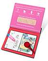 Melissa & Doug Magic Coloring Cards and Red Lens Water Wow - Fairy Tales - 4 Cards with refillable water pen! Draw And Color