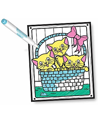 Melissa & Doug Magicolor On the Go Coloring Pad - Friendship & Fun - 4 mess-free markers included! Colouring Activities