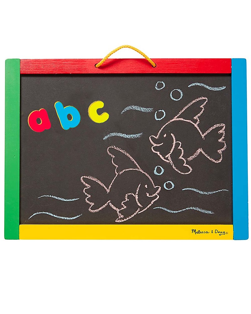 Melissa & Doug Magnetic Chalkboard/Dry Erase Board