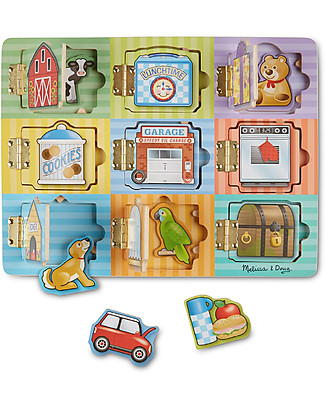 Melissa & Doug Magnetic Hide & Seek Board Memory Games