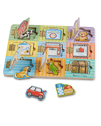 Melissa & Doug Magnetic Hide & Seek Board Memory Games