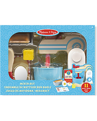 Melissa & Doug Make-A-Cake Mixer Set, 11 pieces - Great gift idea! Creative Toys