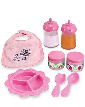 Melissa & Doug Mine to Love - 8 Piece Feeding Play Set - Time to Eat! Dolls Accessories