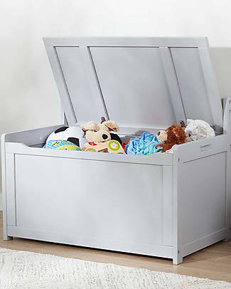 Melissa & Doug OUTLET - Wooden Toy Chest - Gray - 83x48x61 cm - Showroom Sample Toy Storage Boxes