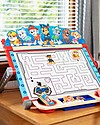 Melissa & Doug Paw Patrol - Deluxe Double Sided Tabletop Easel - Foldable and Magnetic Draw And Color